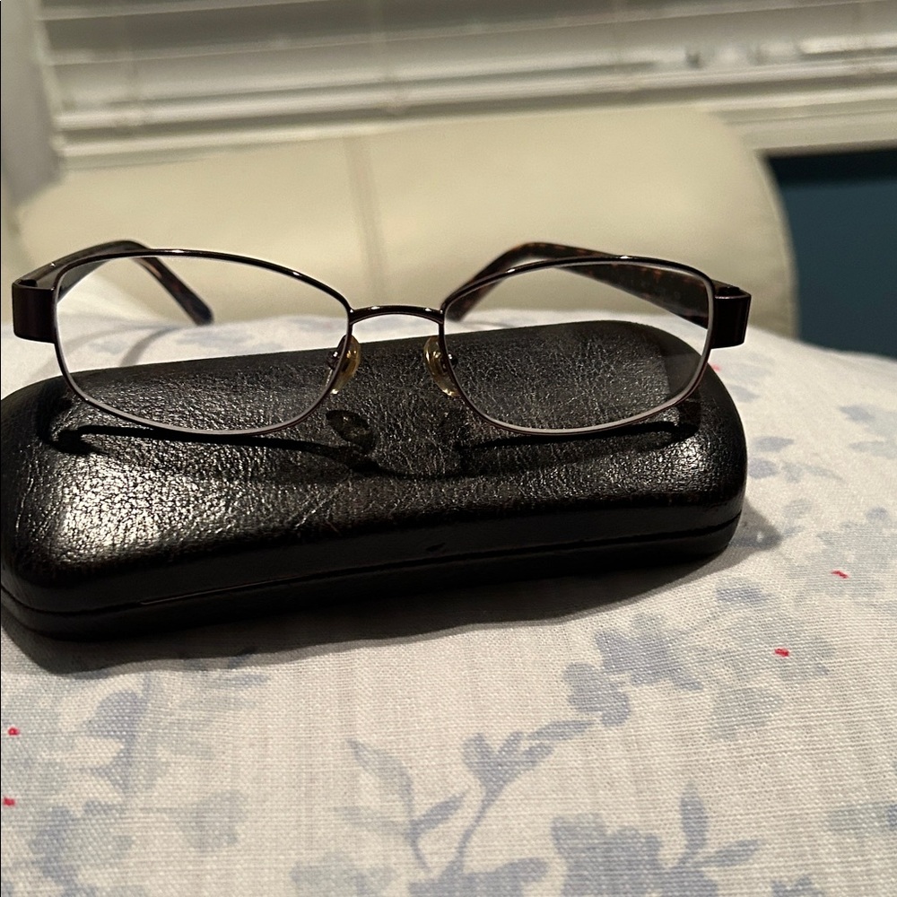 Michael Kors Stylish Black and Brown RX ready glasses